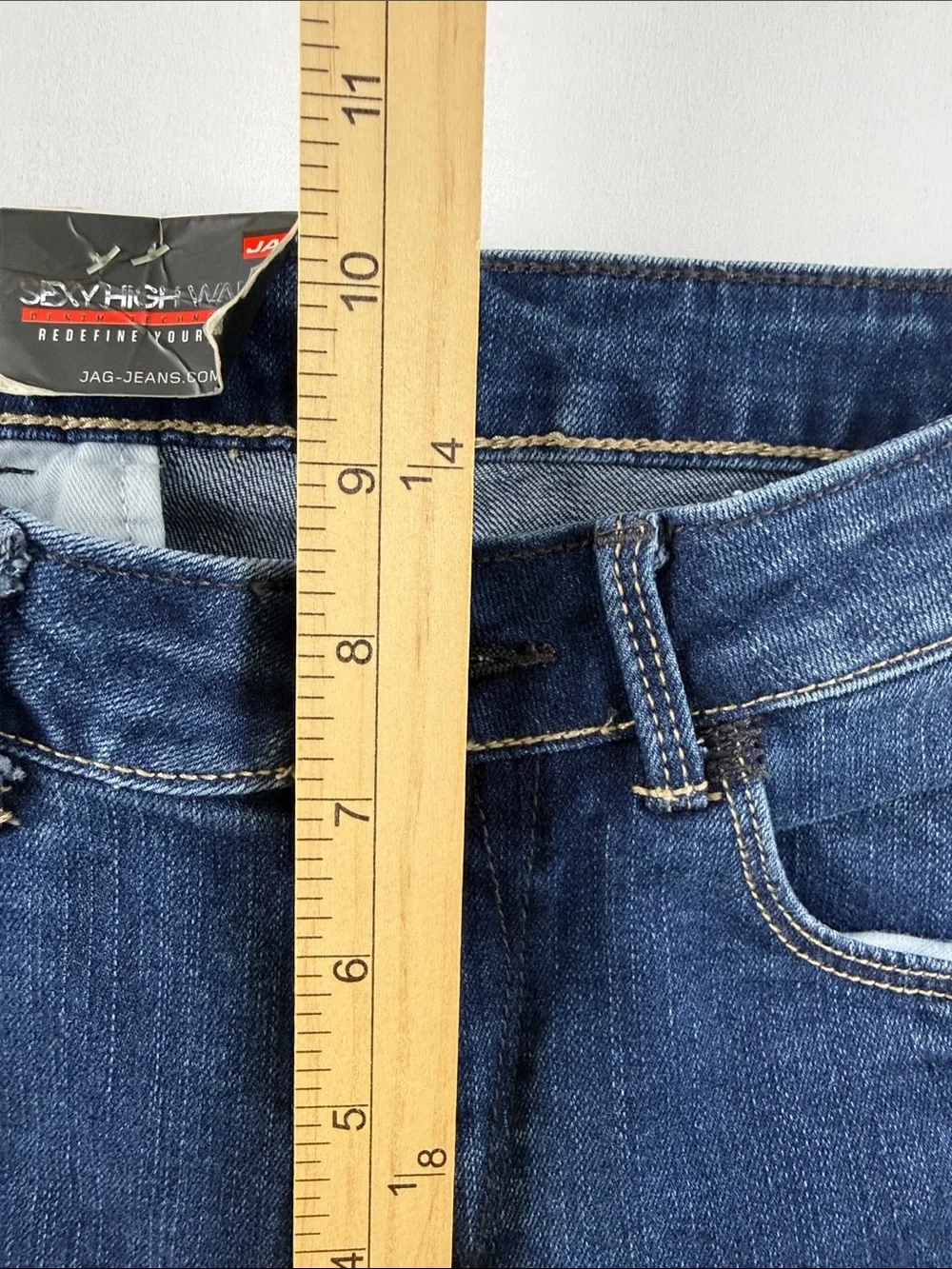 JAG Sexy High Waist Skinny Jeans Women's Size 26 NWT